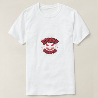Camiseta Diseño de Halloween de terror audaz