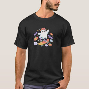 Camiseta Diseño de Halloween para el Patinador Fantasma Gua