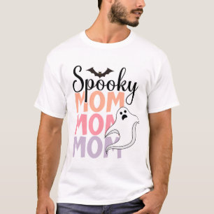 Camiseta Diseño de Halloween para mamá con fantasía