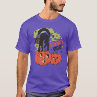 Camiseta Diseño de Halloween Vintage