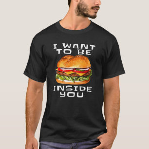 Camiseta Diseño de hamburguesa de Cheeseburger