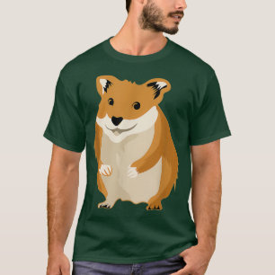 Camiseta Diseño de hámster para amantes de los animales