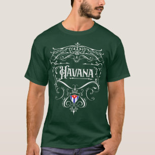 Camiseta Diseño de Havana Vintage