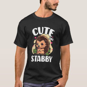 Camiseta Diseño De Hedgehog Para La Cuta De Animales Forest