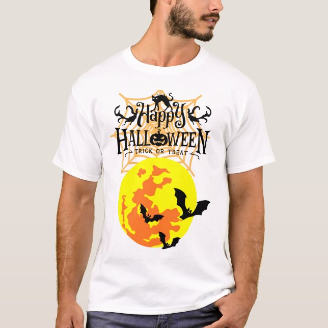 Camiseta diseño de helloween (Anverso)