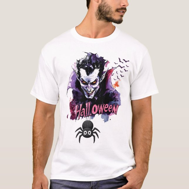 Camiseta diseño de helloween (Anverso)