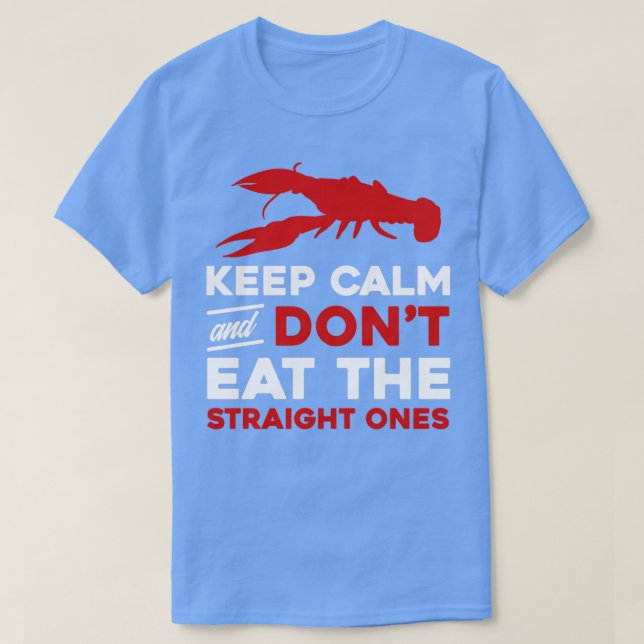 Camiseta Diseño de hierba de cigalas cajún para Fiesta de h (Diseño del anverso)