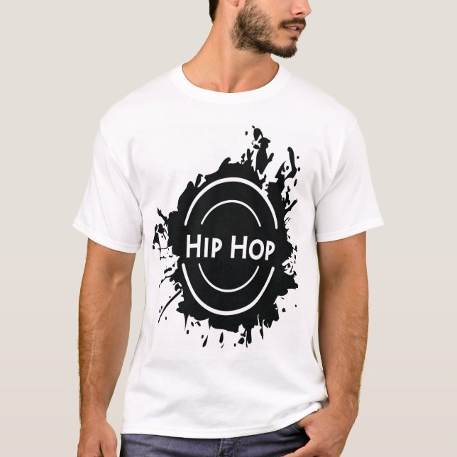 Camiseta Diseño de Hip Hop (Anverso)