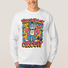 Camiseta Diseño de hip hop retro Robot 90 - lanzamiento de