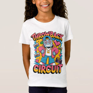 Camiseta Diseño de hip hop retro Robot 90 - lanzamiento de