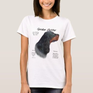 Camiseta Diseño de historia de Gordon Setter