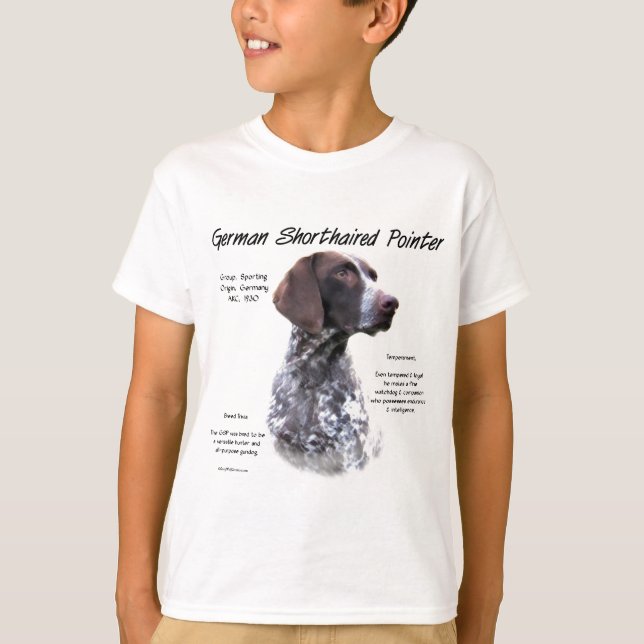 Camiseta Diseño de historia de punteros en canales abreviad (Anverso)