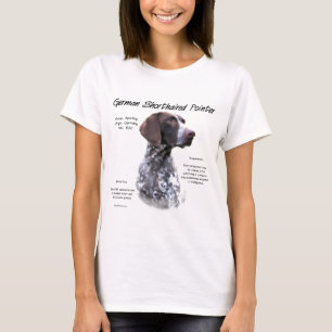 Camiseta Diseño de historia de punteros en canales abreviad