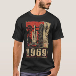 Camiseta Diseño de historia espacial Moon Landing 1969