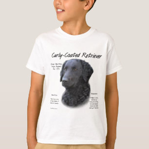 Camiseta Diseño de historial de recuperadores con recubrimi
