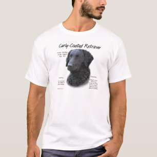 Camiseta Diseño de historial de recuperadores con recubrimi