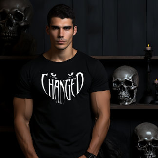 Camiseta Diseño de Hombre Lobo Cambiado
