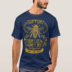 Camiseta Diseño de Honey Bee Bee Keeper