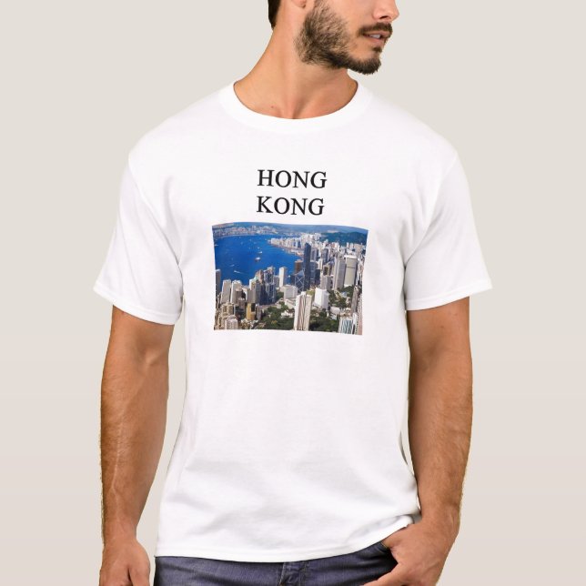 Camiseta diseño de Hong-Kong (Anverso)