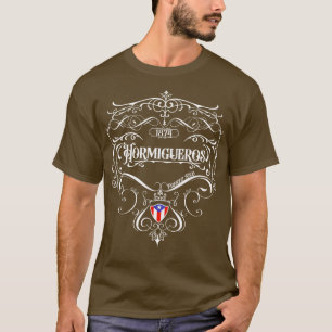 Camiseta Diseño de Hormigueros Vintage