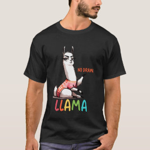 Camiseta Diseño de humor animal lindo y descarado sin drama
