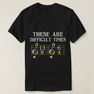 Camiseta Diseño de humor de compás de tiempo de música dive