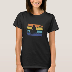 Camiseta Diseño de humor de kayak de pesca pacífica