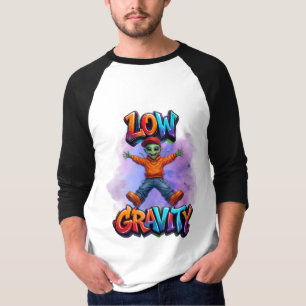 Camiseta Diseño de humor espacial divertido de alienígena d