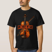 Diseño de humor musical para violinista con arco D