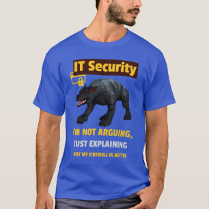 Camiseta Diseño de humor tecnológico divertido que explica