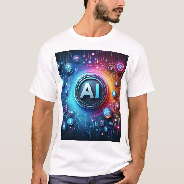 Camiseta Diseño de IA (Anverso)