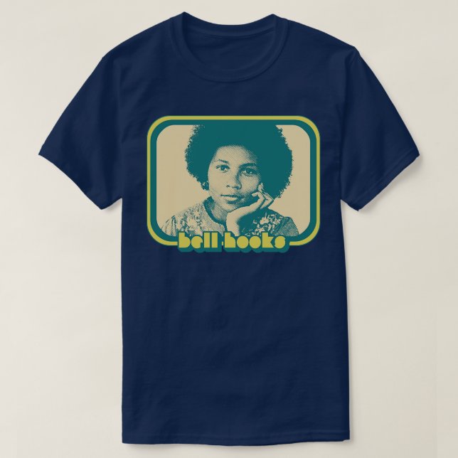 Camiseta Diseño de iconos feministas estilo retro de Bell H (Diseño del anverso)