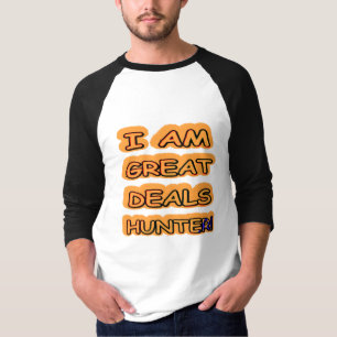 Camiseta Diseño de ilustraciones "Great Deals Hunter" Compr