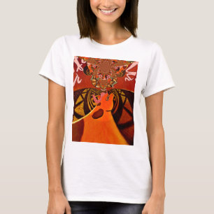 Camiseta Diseño de imágenes divertidas de Giraffe