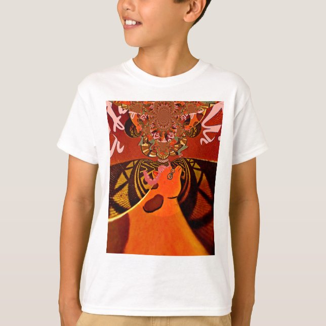 Camiseta Diseño de imágenes divertidas de Giraffe (Anverso)