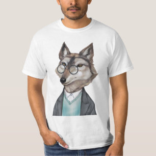 Camiseta diseño de impresión de animales de la cara de zo