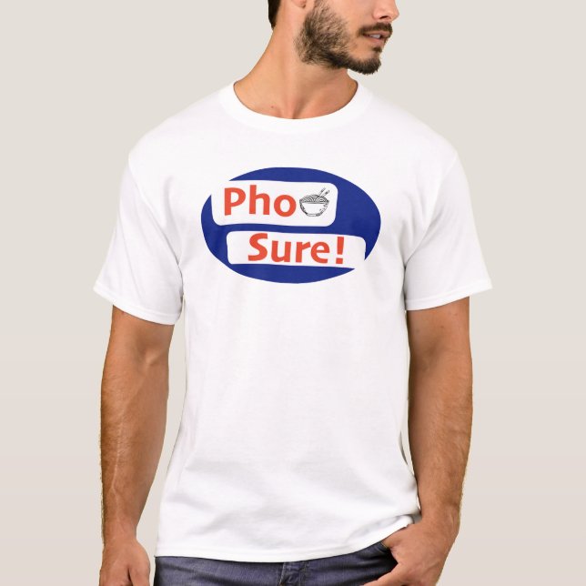 Camiseta Diseño de impresión Pho Sure: Mercancía de Youtube (Anverso)