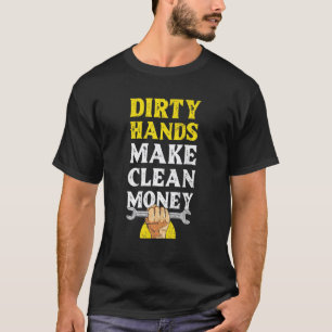 Camiseta Diseño de ingeniería aeronáutica para un mecánico