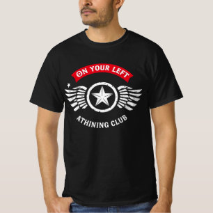 Camiseta Diseño de insignia del club de running vintage On 