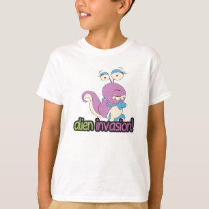 Camiseta Diseño de invasión de extranjeros 1