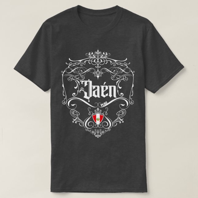 Camiseta Diseño de Jaen Vintage 1 (Diseño del anverso)