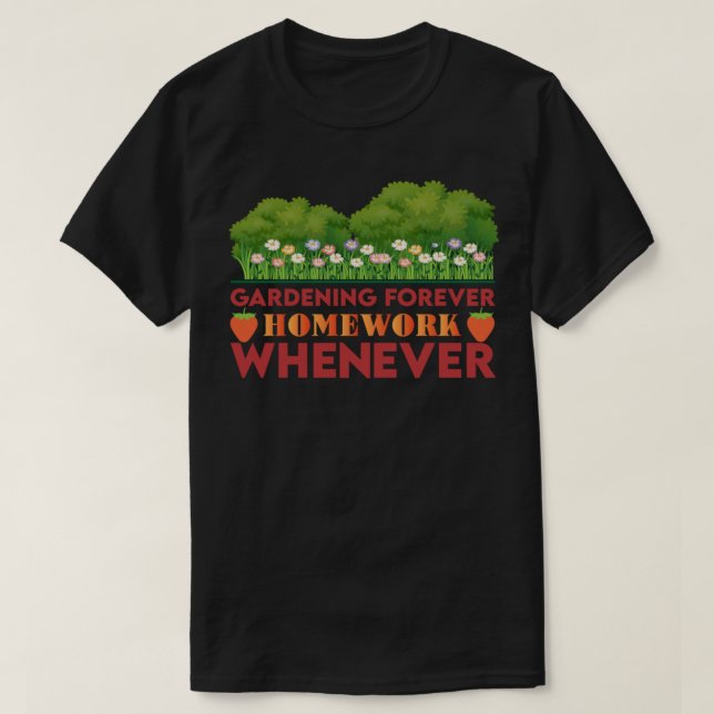 Camiseta Diseño De Jardinería Para Amantes De Jardinería_65 (Diseño del anverso)