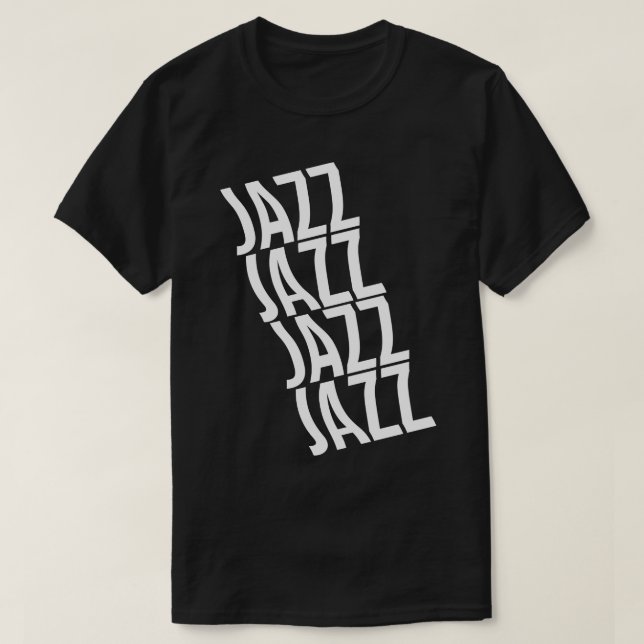 Camiseta diseño de jazz (Diseño del anverso)