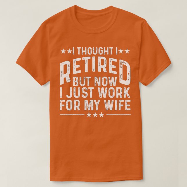 Camiseta Diseño De Jubilación Graciosa Para Hombres Retirad (Diseño del anverso)