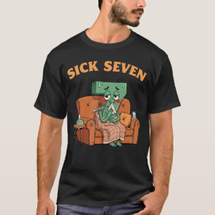 Camiseta Diseño de juego de palabras divertido de Sick Seve