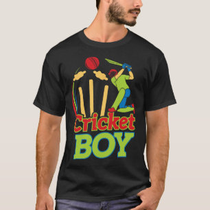 Camiseta Diseño de jugador de cricket para atletas - Cricke