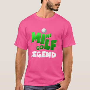 Camiseta Diseño de jugador definitivo de Mini Golf Legend