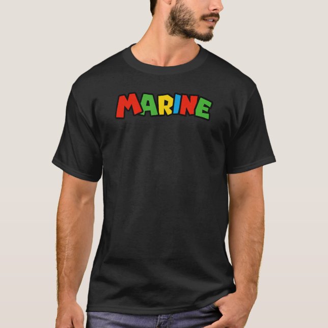 Camiseta Diseño de jugadores militares (Anverso)