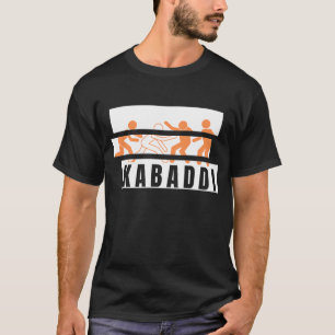 Camiseta diseño de kabaddi