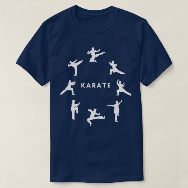 Camiseta Diseño de karate 3 (Diseño del anverso)
